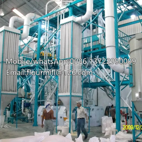 Maize Grinding Machine Corn Flour Making Plants Corn Milling Equipment