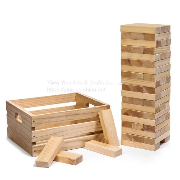 Wooden Janga Tumbling Timber Tower Blocks Giant Janga Gifts Custom Janga Classic Game photo-5