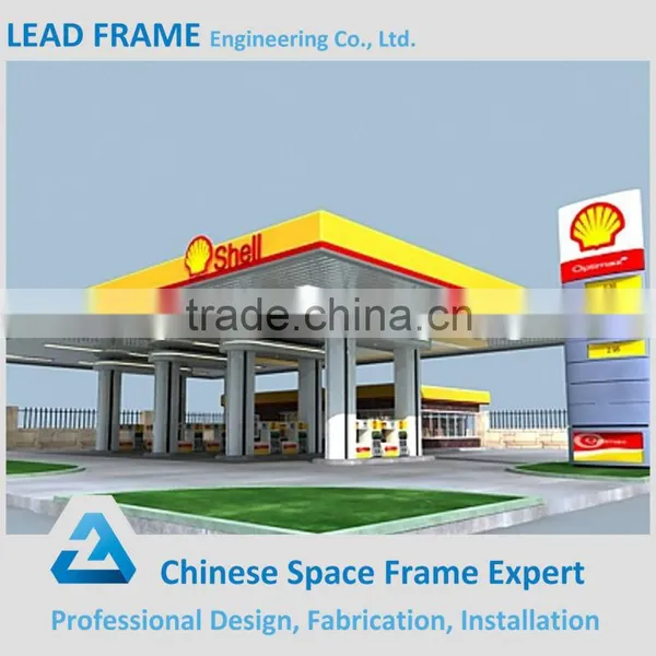 Base Price Steel Fabrication Fuel Filling Station photo-3