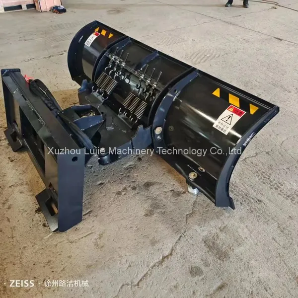 Chinese Skid Loader Snow Plow Attachments for Bobcat Skid Steer photo-2