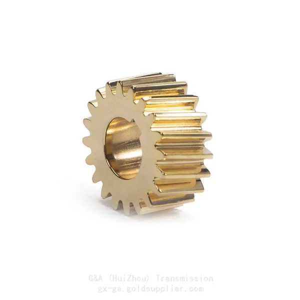 Copper gear for small household appliances washing machine turbine