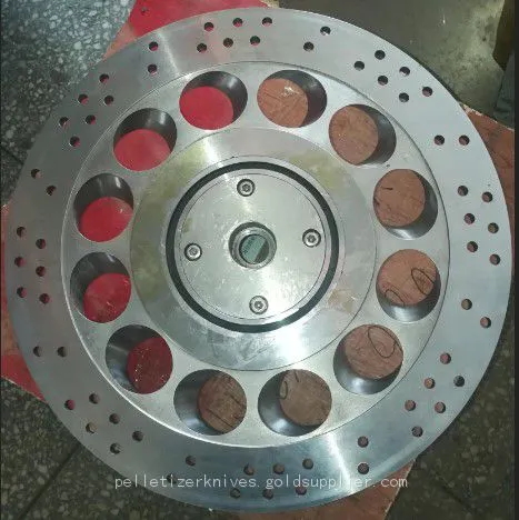 Flexible Rubber Pelletizing Knife Holder for Underwater PP PE Granules Extruder