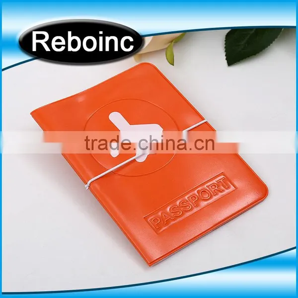 Travel Card Holder Logo Embossed PVC Passport Holder Pvc Passport Cover Pvc Passport Cover Wallet photo-2