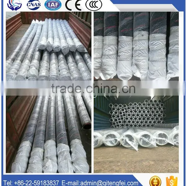 DN125*3000mm Nylon Double/single End 4plies Wire Concrete Pump Rubber Hose photo-5