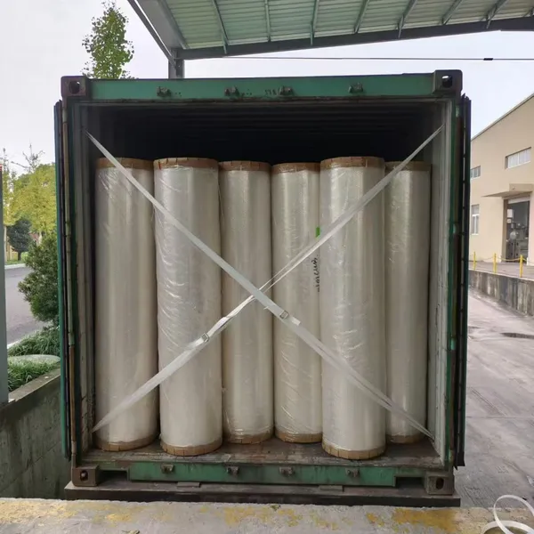BOPP Film Jumbo Roll Inner side corona treated, Inner paper roll standard 76mm for Tape Industry