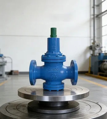 Marine Self Closing Valve For Ballast Water System Cast Steel Body Flanged Connection photo-4