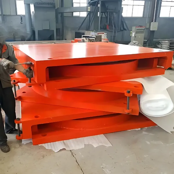 Isolation Spherical Bearing and Damping Pad for Bridge Seismic Protection