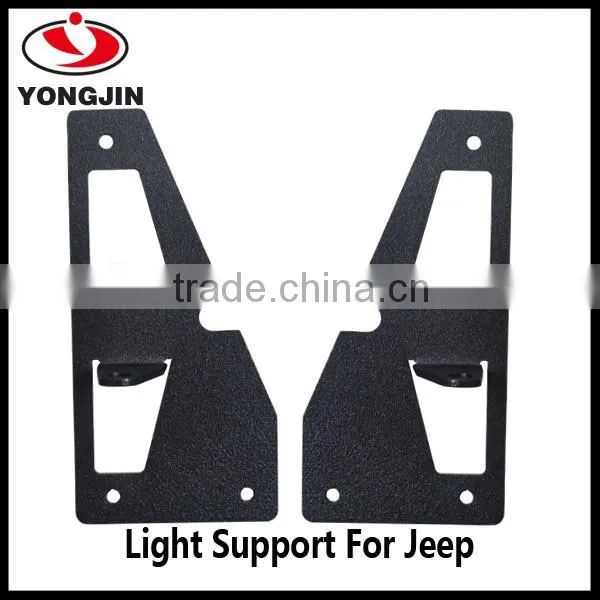 Hard Solid Led Light Bar Mount Bracket for Jeep 4x4 Offroad SUV ATV photo-4