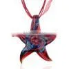 Star Shape Glass Pendant
