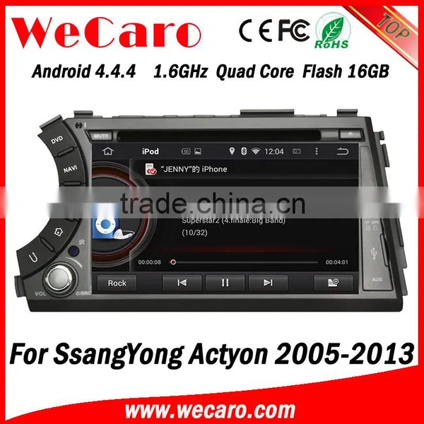 Wecaro WC-SY7020 7" Android 4.4.4 WIFI 3G Car Dvd Player for Ssangyong Actyon Car Multimedia Player 2005 - 2013 photo-2
