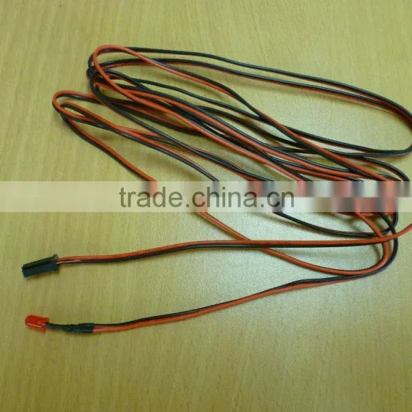 4 Pin Wire Solder 5mm LED and 2mm PVC Tubing LED Wire Harness photo-2