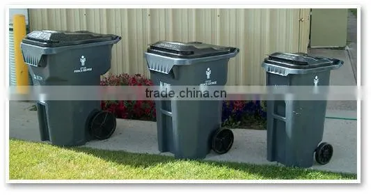 machine making garbage cans