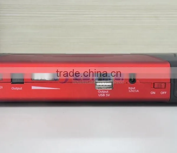 44.4Wh Power Bank 5V/12V/16V/19V Output Emergency Car Jump Starter Charger Booster photo-6