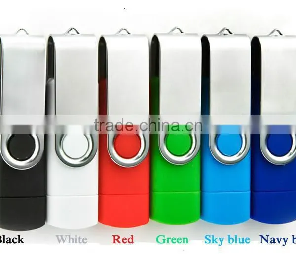 Custom Company's Logo on Thumb Drive Otg With Keychain Supplier's Choice photo-3