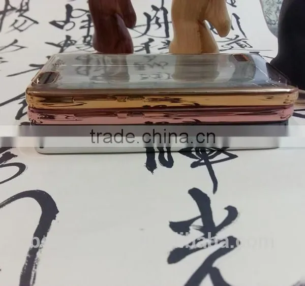 contracted fashion design ultra thin soft TPU shell plating back cover case for huawei