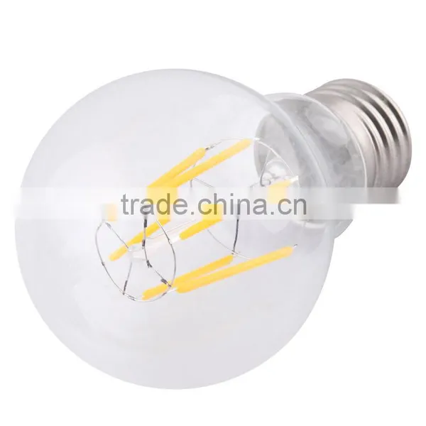 Hot 4w 6w 8w Dimmable Led Bulb Lights 2700k 4000k A60 8W E27 LED Filament Bulb photo-3