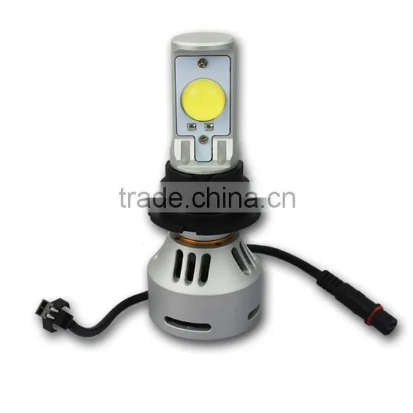 HI/Lo Beam H4, H13, 9004, 9007 3200lm 12v 24v Led Auto Headlamp Kits With Copper Metal photo-2