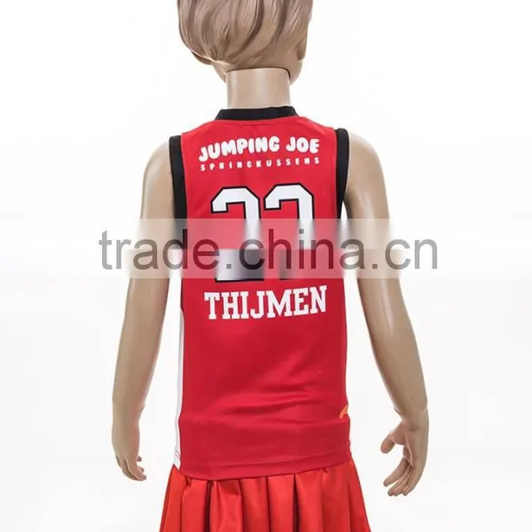 School Cheering Uniforms European Basketball Uniform Design for Girls photo-3