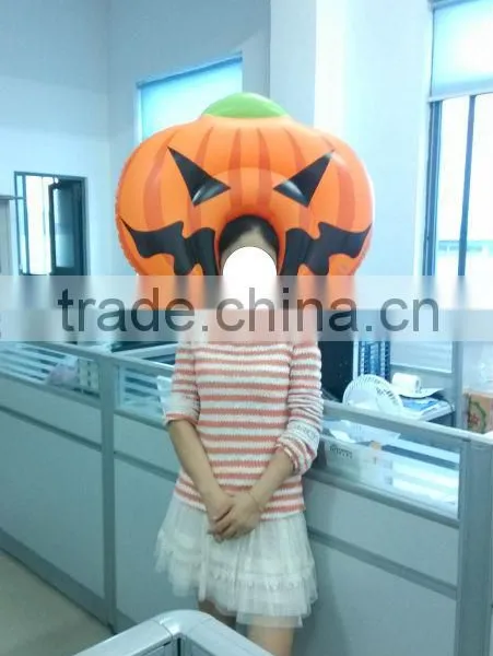 Inflatable Halloween Party Pumpkin Hat