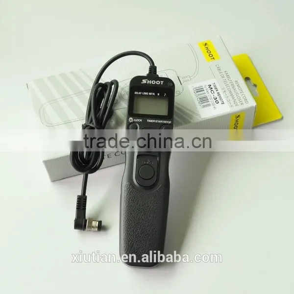 High-quality Slr Camera Accessories Timer Remote Controller for Nikon MC-30 photo-3