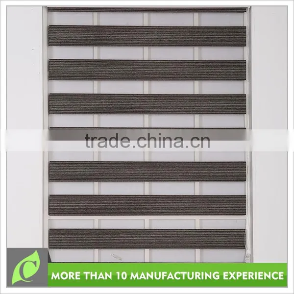 Top Sale Natural Look Transparent Component Roller Blinds,jacquard Zebra Blinds
