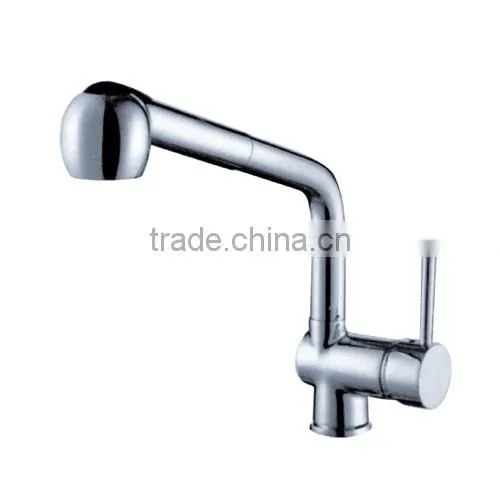 Guangdong Heshan City Hot Cold Lever Flexible Kitchen Faucet photo-6
