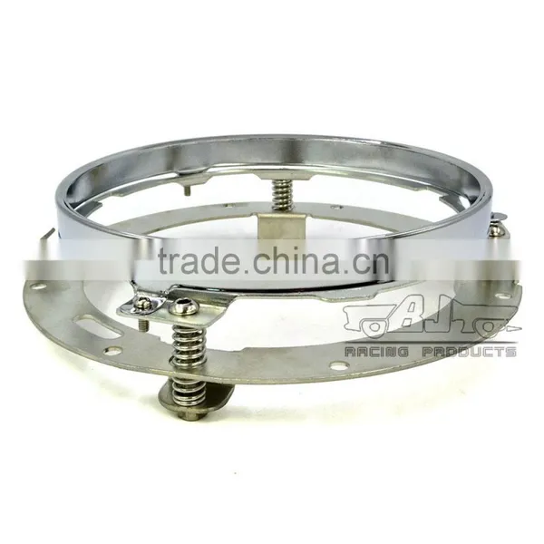 BJ-HGC-003 7" LED Headlight Mounting Ring Bracket For Harley Davidson Touring 1994-2013 photo-5