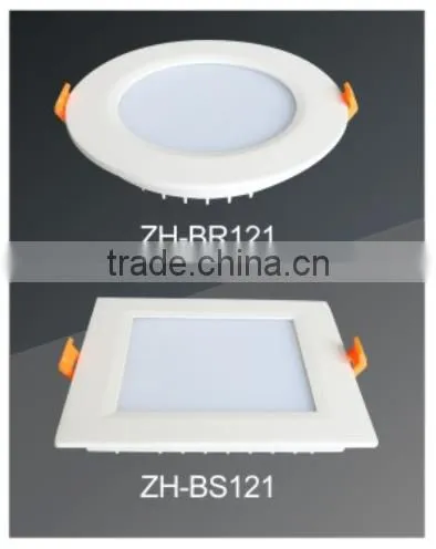 Round/square COB Glass Panel Light 16W 85-265V 2 Years Warranty IP40 Aluminum Shell photo-4