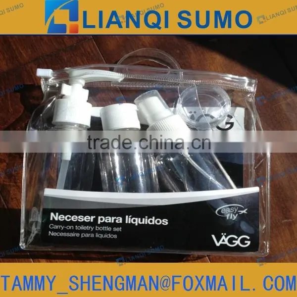PET Plastic Air Shampoo Travel BOTTLE photo-3