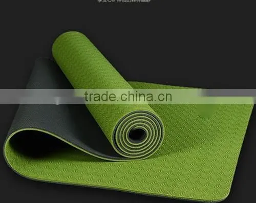 Lightweight/Durable/Latex-free TPE Yoga Floor Mat Fitness
