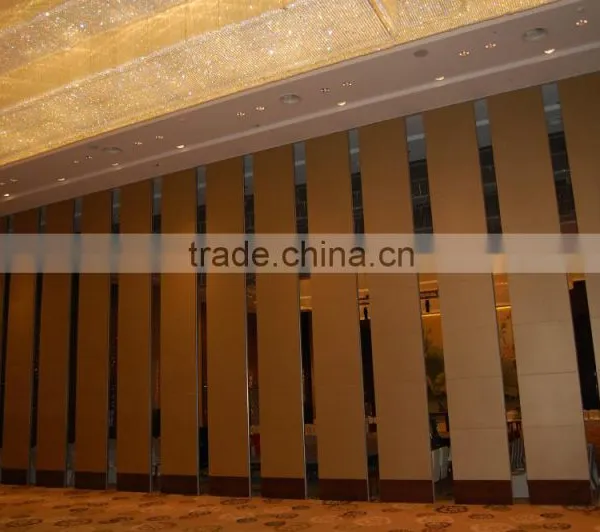 China Manufacturer Aluminium High Quality Sliding Wall Panels for Banquet Hall