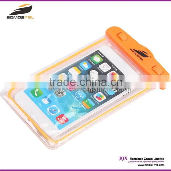 [Somostel] Hot New Products Waterproof Cell Phone Cases, Mobile Phone PVC Waterproof Bag for Promotional Gift photo-3