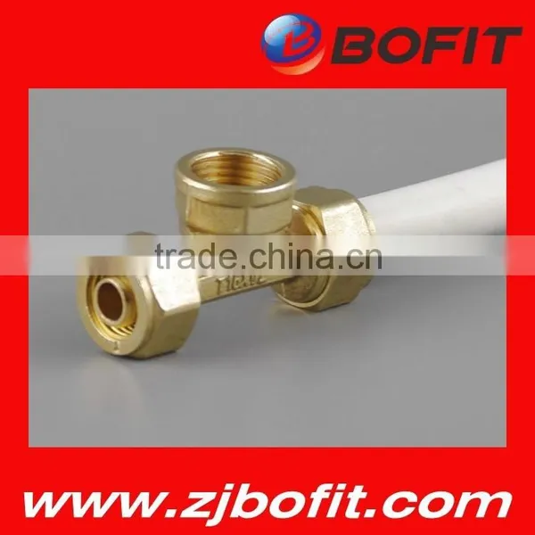 Bofit Good Quality Pex Copper Press Fitting Female Elbow for Pex al Pex Composite Pipe OEM Available photo-5
