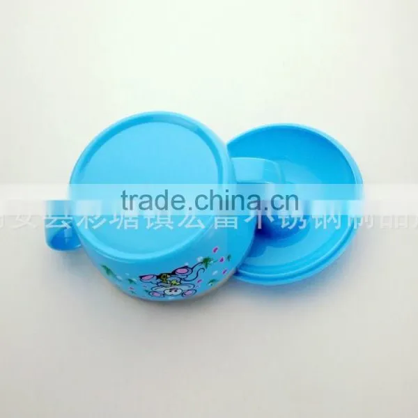 Baby Products Eco Stainless Steel Double Wall Mugs With Lid photo-6