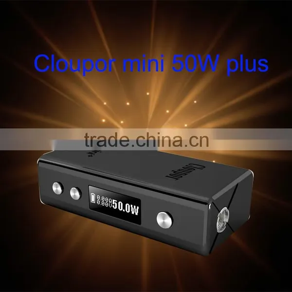 Original Cloupor Mini Plus 50w Box Mod With Temperature Control With Different Colour