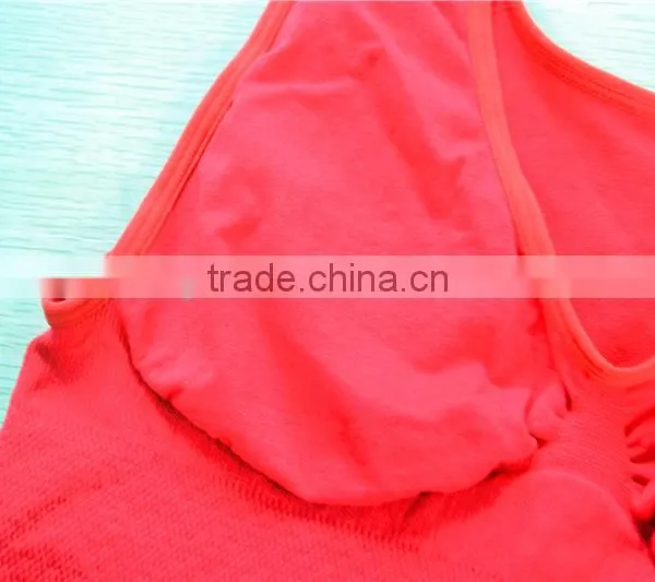 Women Seamless Camisole Sports Crop Tops Ladies Underwear photo-4