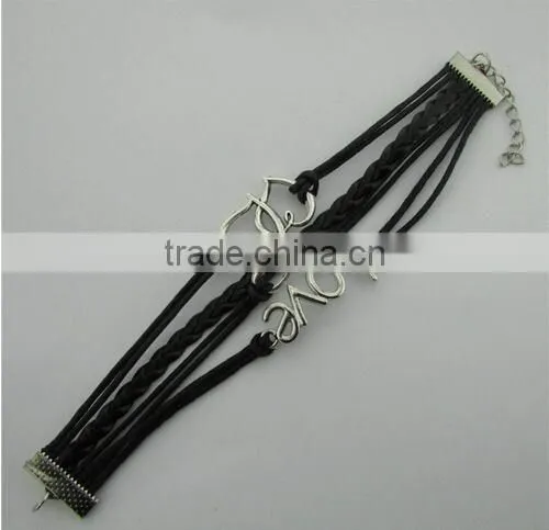 HOT Selling Wholesale DIY Bracelet Infinity Love Bracelet/ photo-3