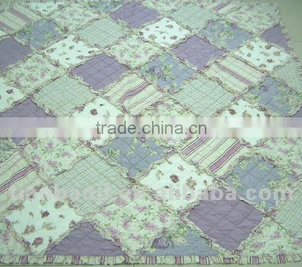 microfiber patchwork quilt