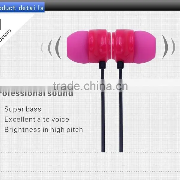 Top Quality 3.5mm Stereo In-ear Design Colorful Patent SR6 Retractable Earphone Earbuds for MP3 Android Samsung HTC LG IOS photo-3