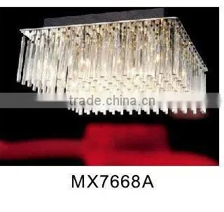 Modern Crystal Ceiling Light