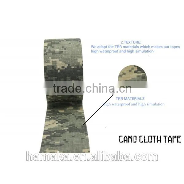 Camo Form Camouflage Gun Gear Self Cling Stretch Wrap 50mm*10mts :Germany Spot photo-3