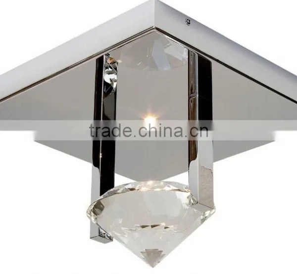 Luxury With Stainless Steel+ Crystal Ceiling Light for Hotel photo-5