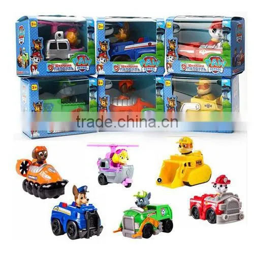 2016 Hot Sale 6 Pooch Patrol Dolls Adventure