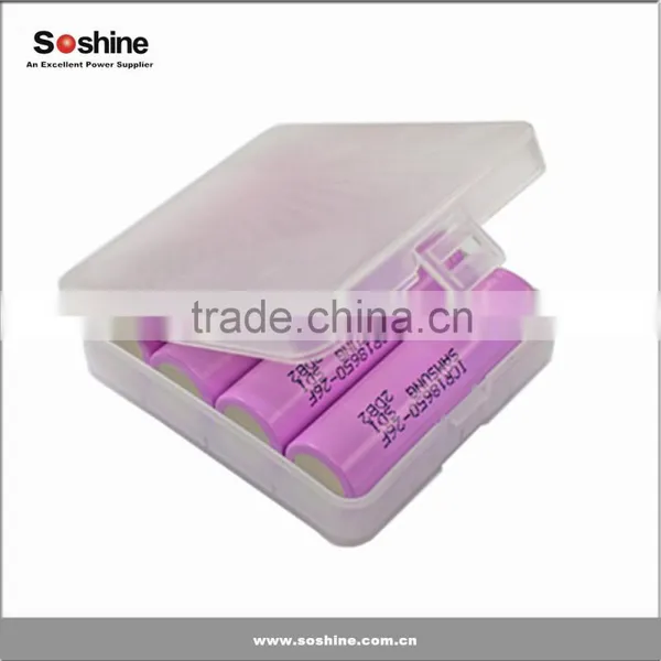 Samsung 26f 2600mah 3.7v Lithium Rechargeable 18650 Battery Samsung Icr18650-26f Li-ion Battery photo-2