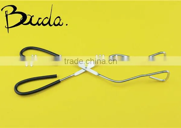 10.5" Hot Sell Bouda BBQ Food Tong With Scissors Handle BD-K9019 photo-2
