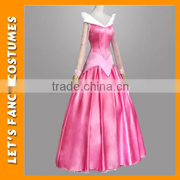 PGWC2627 Newest Deluxe Costume Dress Adult Sleeping Beauty Costume Princess Aurora Dress Women photo-2