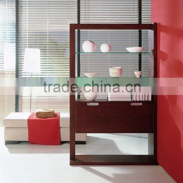 Living Room Cabinet Modern Design Brown Oak