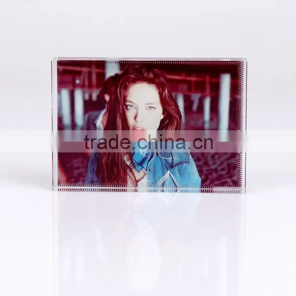 Sublimation Crystal Photo Frame for Wedding Gift photo-2