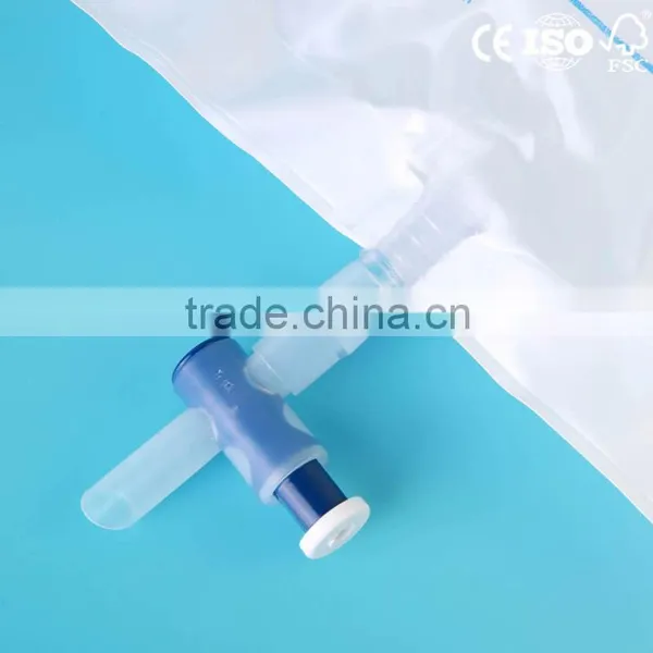 2000ml Cross Valve Adult Drainage Bag photo-6