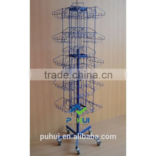 Counter Top Spinning Tissue Display Rack From China Factory photo-3